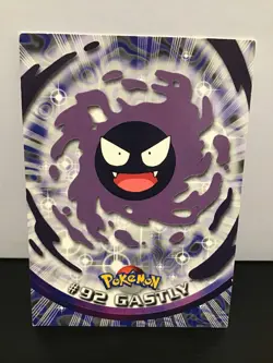 Pokemon Gastly #92 Topps TV Animation Series 2 - Image 1