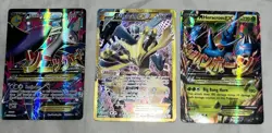 Pokemon XY Ultra Rare Lot Of 3 - Heavy Played To Damaged - Read Description! - Image 1