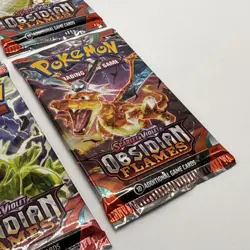 Pokemon Obsidian Flames Sealed Booster Packs (X4) - Full Art Set - Image 3