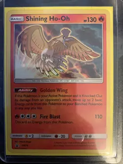 Pokemon TCG Shining Ho-Oh SM Black Star Promo SM70 Promo - Image 1