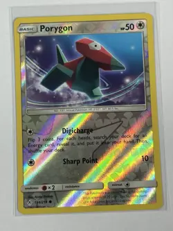 Porygon - 154/214 - Common - Reverse Holo English Pokemon Unbroken Bond - Image 1