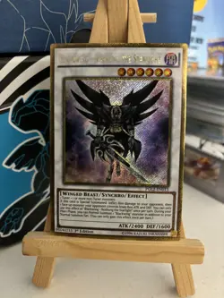 1st ed Blackwing - Nothung the Starlight gold secret rare PGL2-EN013 Yugioh - Image 1