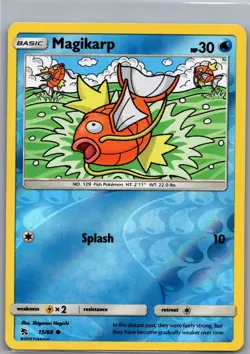 Magikarp 15/68 Reverse Holo Hidden Fates - Pokemon Card - NM - Image 1