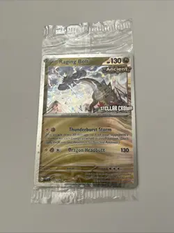 Raging Bolt (Cosmo Holo) (Best Buy) 111/142 SEALED PROMO Pokemon Card - Image 1