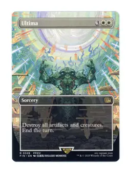 Ultima (Borderless) R 0328 Regular Final Fantasy MTG Card NM - Image 1