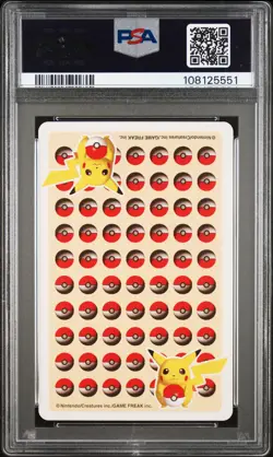 1998 POKEMON STADIUM YELLOW VERSION PLAYING CARDS SURFING PIKACHU PSA 10 - Image 2