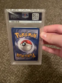 Pokemon 2000 Base Set 2 Charizard Holo Card PSA 4 - Image 2