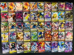 300 V Only Holo Full Arts Lot Set Pokemon Japanese Trading Cards Genuine B725 - Image 3
