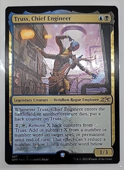 Truss, Chief Engineer Unfinity Magic The Gathering Foil - Image 1