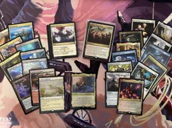 Eowyn, Shieldmaiden - Custom Commander - Red/White/Blue Humans Swarm - Magic MTG - Image 1