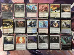 Eowyn, Shieldmaiden - Custom Commander - Red/White/Blue Humans Swarm - Magic MTG - Image 2