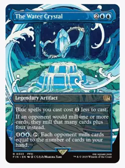 The Water Crystal (Borderless) Final Fantasy Regular - Image 1