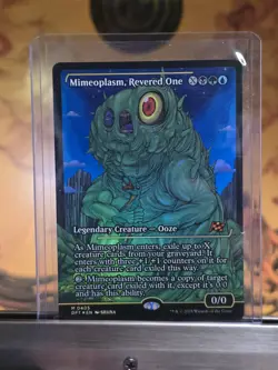 Magic: The Gathering Aetherdrift Mimeoplasm, Revered One Foil #405 - Image 1