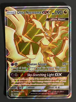 Pokemon Ultra Necrozma GX (Full Art) Forbidden Light (SM06) 127/131 NM - Image 3