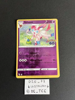 Pokemon Go - Sylveon - 035/078 - Reverse Holo - M/NM - Image 1