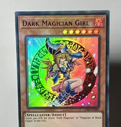 Dark Magician Girl LDS3-EN082 (LP) Ultra Rare BLUE Legendary Duelists: Season 3 - Image 3