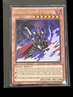 Gorz the Emissary of Darkness LCYW-EN044 YuGiOh Legendary Collection 3: Yugi's W - Image 1