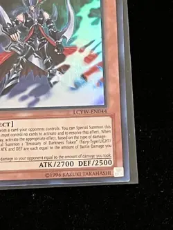Gorz the Emissary of Darkness LCYW-EN044 YuGiOh Legendary Collection 3: Yugi's W - Image 4