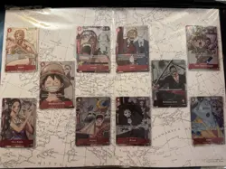 Bandai One Piece Card Game Premium Collection 25th Edition 10-Card Set English - Image 1