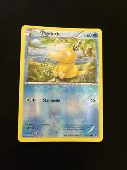 Psyduck 16/122 MINT/EXC Pokemon Cards XY - BREAKpoint Reverse Holo Rare - Image 1