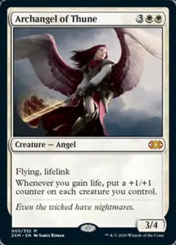 Archangel of Thune -Foil Near Mint MTG Double Masters - Image 1