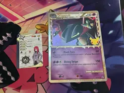 Dragapult Jumbo Pokemon TCG SWSH132 25th Anniversary Oversized Card - Image 1