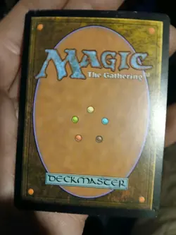 Magic the Gathering Darkness Time Spiral Foil Card Near MINT - Image 2
