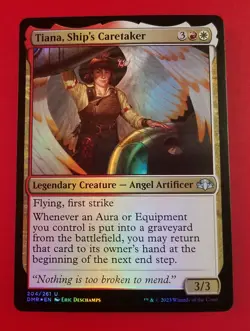 1x Tiana, Ship's Caretaker | FOIL | Dominaria Remastered | MTG Magic Cards - Image 1