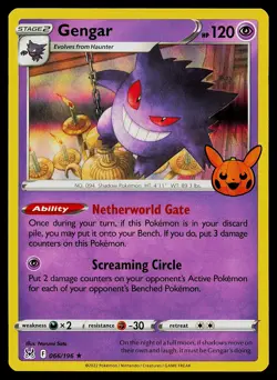 Pokemon Card Trick or Trade Gengar 066/196 Holo - Image 1