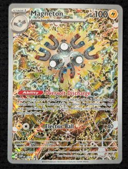 Pokemon TCG Magneton 159 Scarlet & Violet Promo Card Holo NM Condition - Image 1