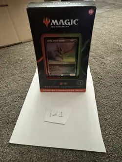 NIB Magic The Gathering Draconic Destruction Starter Commander Deck - Image 1