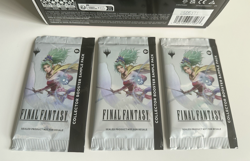 x3 Magic The Gathering MTG Final Fantasy: Collector Booster Sample Packs - NEW - Image 1