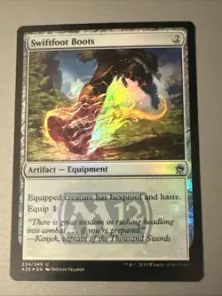 Swiftfoot Boots Foil X1 M25 Nm Cond See Pics Front/back - Image 1