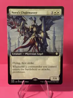 Norn's Choirmaster (Extended Art) Commander: Phyrexia: All Will Be One Regular - Image 1