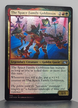 The Space Family Goblinson (Galaxy Foil) - Unfinity - UNF - 465 - MTG - Image 1