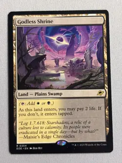 Godless Shrine - Edge of Eternities - MTG Magic - Image 1