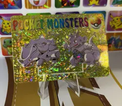 Pokemon Vintage Vending Machine Holo prism Nintendo 1998 Bandai Rare sticker - Image 5