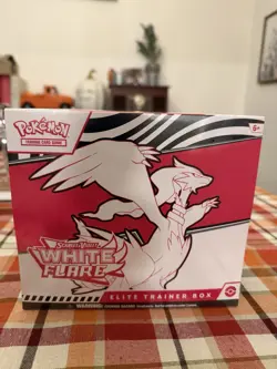 Pokemon TCG Scarlet & Violet White Flare Elite Trainer Box ETB FACTORY SEALED - Image 1
