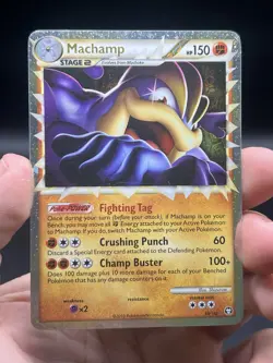 Machamp Prime 95/102 Ultra Rare Pokemon HGSS Triumphant English NM- - Image 3