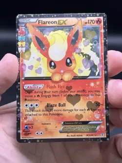 Flareon EX Generations Radiant Collection RC6/RC32 Holo Pokemon TCG English NM- - Image 3