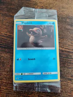 Pokemon TCG - Psyduck SM199 Black Star Promo Detective Pikachu Sealed - Image 1