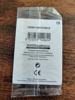 Pokemon TCG - Psyduck SM199 Black Star Promo Detective Pikachu Sealed - Image 2