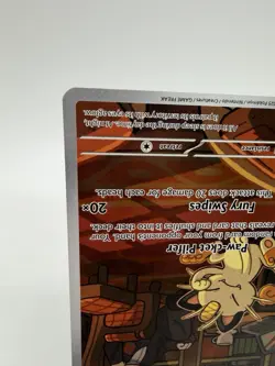 TEAM ROCKETS MEOWTH 2025 POKEMON DESTINED RIVALS ILLUSTRATION RARE 203 - Image 4
