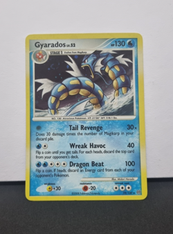 Gyarados 19/100 NM Holo WITH SWIRL Pokemon Diamond and Pearl Stormfront Set 2008 - Image 1