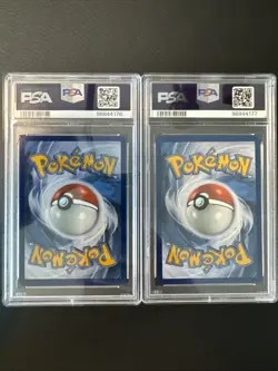 PSA 9 Pokemon Together Poke Post Pikachu & Eevee Promo Stamp Set PopUp Exclusive - Image 2