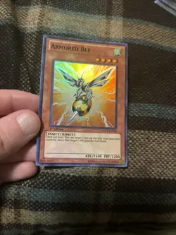 Yu-Gi-Oh 1st edition Armored Bee Super Rare #PRC1-EN007 - Image 2