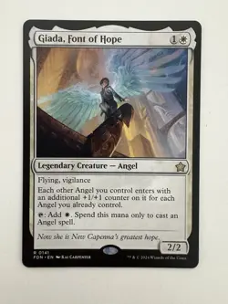 Giada Font of Hope MTG Magic the Gathering Card NM Near Mint FDN - Image 1