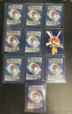 Vintage Pokemon Card Lot of 10 Cards MP/HP - Image 4