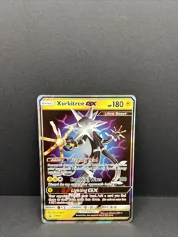 Pokemon Xurkitree GX TCG SM68 Black Star Promo Holo Card - Image 1