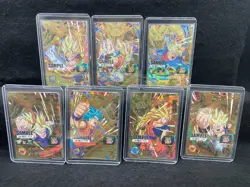 Super Dragonball Heroes Trading Cards UM1 Sample cards / 7 cards comp / A+ - Image 1